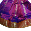 Magenta Pattu Parikini with contrast border SPP-8 - Click here to View more details about this Product